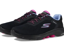 Women SKECHERS Performance Go Walk 7 - Cosmic Waves Athletic Walking Sneaker