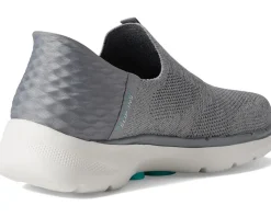 SKECHERS Performance Go Walk 6 Fabulous View Hands Free Slip-Ins Gray Outlet