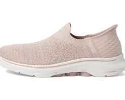 SKECHERS Performance Go Walk 7 Springtime Hands Free Slip-Ins Light Pink Best