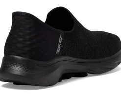 SKECHERS Performance Go Walk 7 Springtime Hands Free Slip-Ins Black New