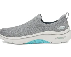 SKECHERS Performance Go Walk Arch Fit 2.0 Eliza Gray/Turquoise Discount