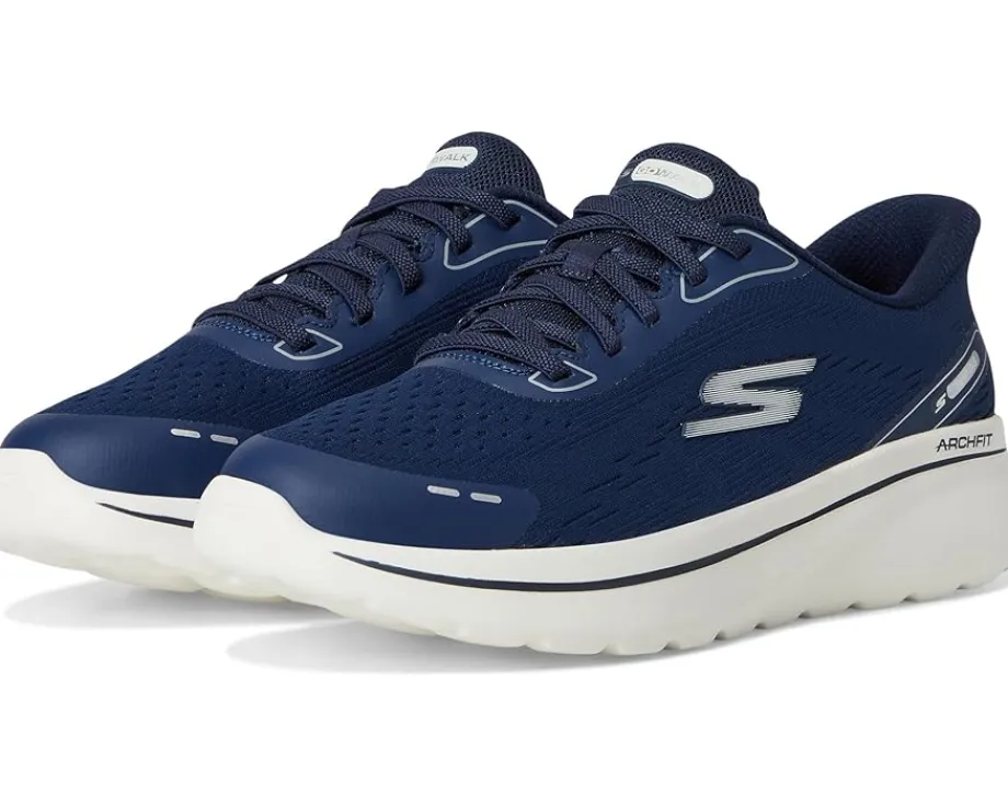 SKECHERS Performance Go Walk Arch Fit N-Joy Emory Hands Free Slip-Ins Navy/White Outlet
