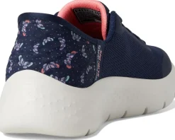SKECHERS Performance Go Walk Flex Eva Hands Free Slip-Ins Navy/Pink Outlet