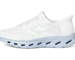 SKECHERS Performance Go Walk Glide Step 2.0 Belah Hands Free Slip-Ins White/Lavender Outlet