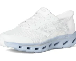 SKECHERS Performance Go Walk Glide Step 2.0 Belah Hands Free Slip-Ins White/Lavender Outlet