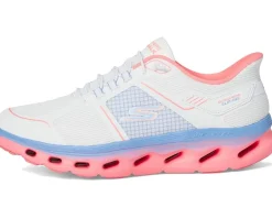 SKECHERS Performance Go Walk Glide Step 2.0 Elektra Hands Free Slip-Ins White/Multi Hot