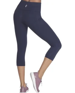 SKECHERS GO WALK High Waisted Midcalf Leggings Navy Online