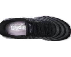 SKECHERS Performance Go Walk Joy Juneau Hands Free Slip-Ins Black/Lavender Clearance