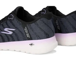 SKECHERS Performance Go Walk Joy Juneau Hands Free Slip-Ins Black/Lavender Clearance