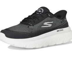 SKECHERS Performance Go Walk Max Cushioning Hyper Burst Nikita Hands Free Slip-Ins Black/White Sale