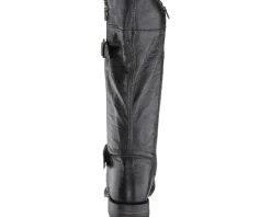 Bed Stu Gogo Lug Wide Calf Black Rustic Outlet