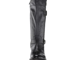 Bed Stu Gogo Lug Wide Calf Black Rustic Outlet