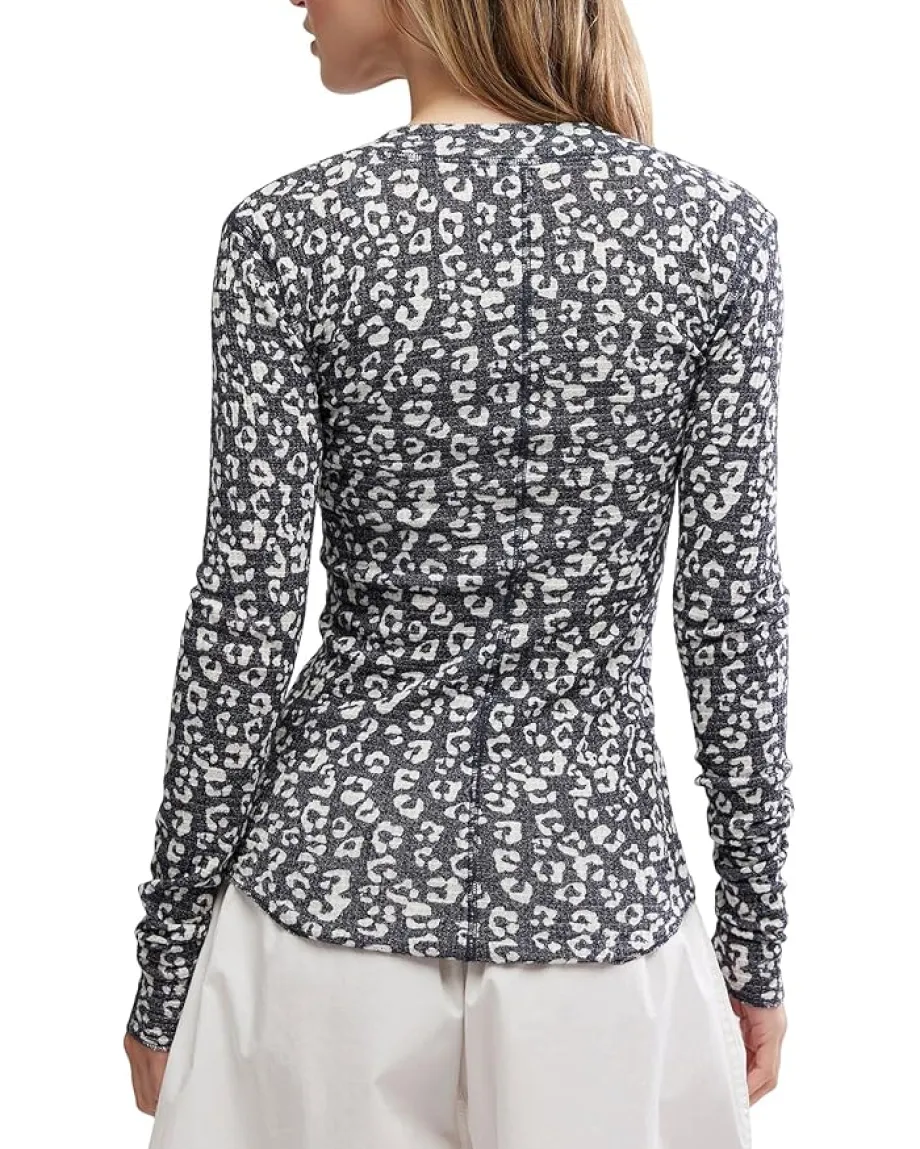 Women Free People Going Places Printed Cardi