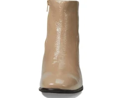 Naot Goodie Camel Crinkle Patent Leather