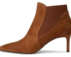Cole Haan Go-To Jamela Chelsea Booties Tobacco Suede Discount