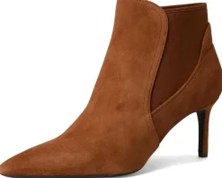 Cole Haan Go-To Jamela Chelsea Booties Tobacco Suede Discount