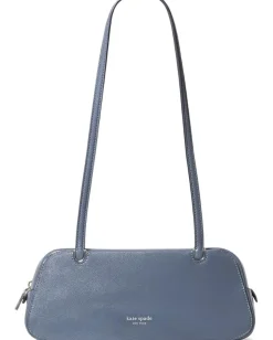 Kate Spade New York Grace Glazed Leather East-west Shoulder Cinder Grey Sale