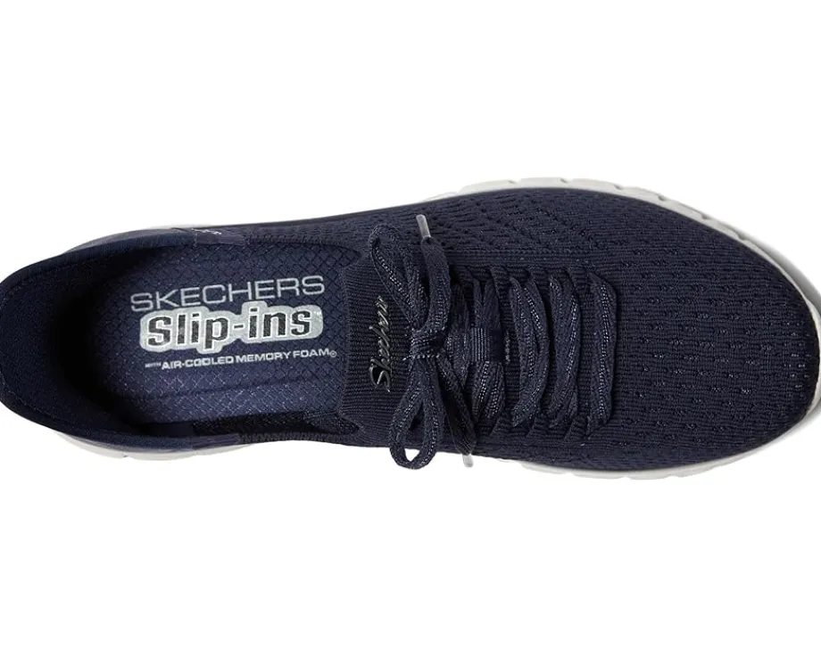 SKECHERS Graceful - First Blush Hands Free Slip-Ins Navy