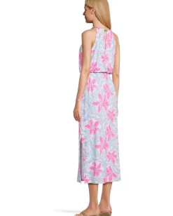 Women Lilly Pulitzer Gracelyn Halter Midi Dress