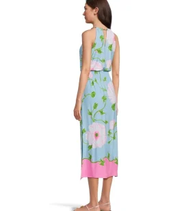 Women Lilly Pulitzer Gracelyn Halter Midi Dress