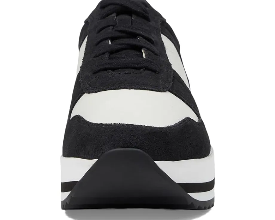 Johnston & Murphy Gracie Color-Block Lace-Up Black Hot