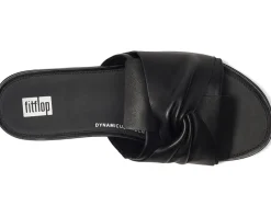 Women FitFlop Gracie Soft-Twist Leather Slides