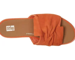 Women FitFlop Gracie Soft-Twist Suede Slides