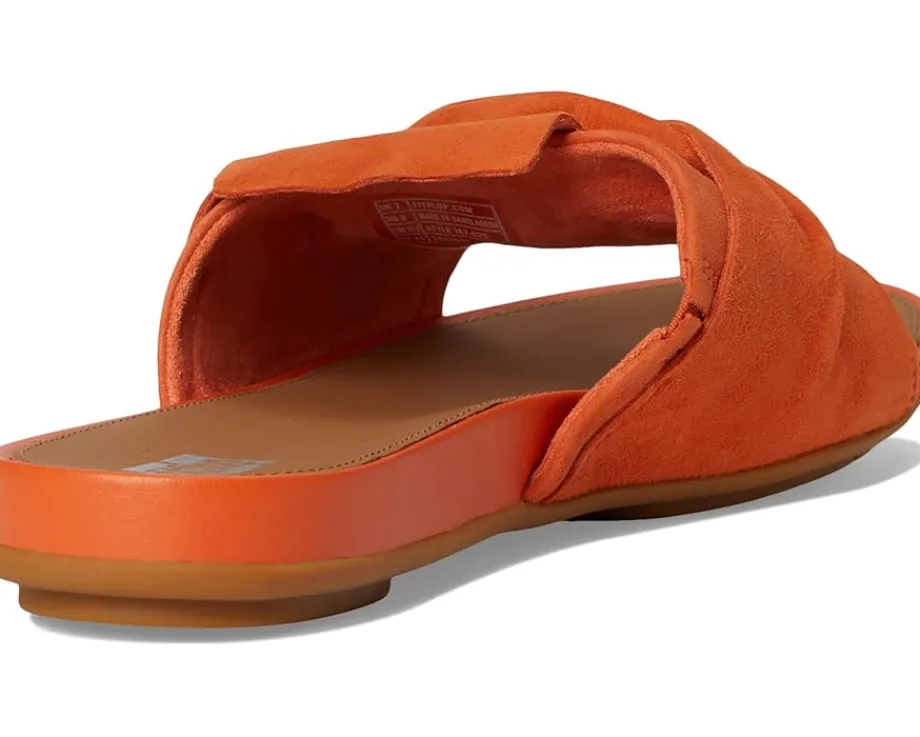Women FitFlop Gracie Soft-Twist Suede Slides