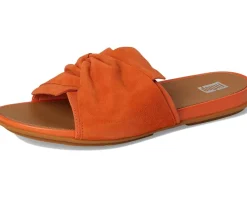 Women FitFlop Gracie Soft-Twist Suede Slides