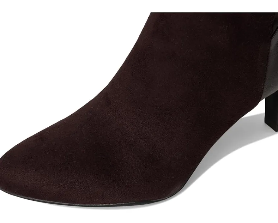 LifeStride Gracie Wide Calf High Heeled Tall Boots Dark Chocolate Wide Calf Discount