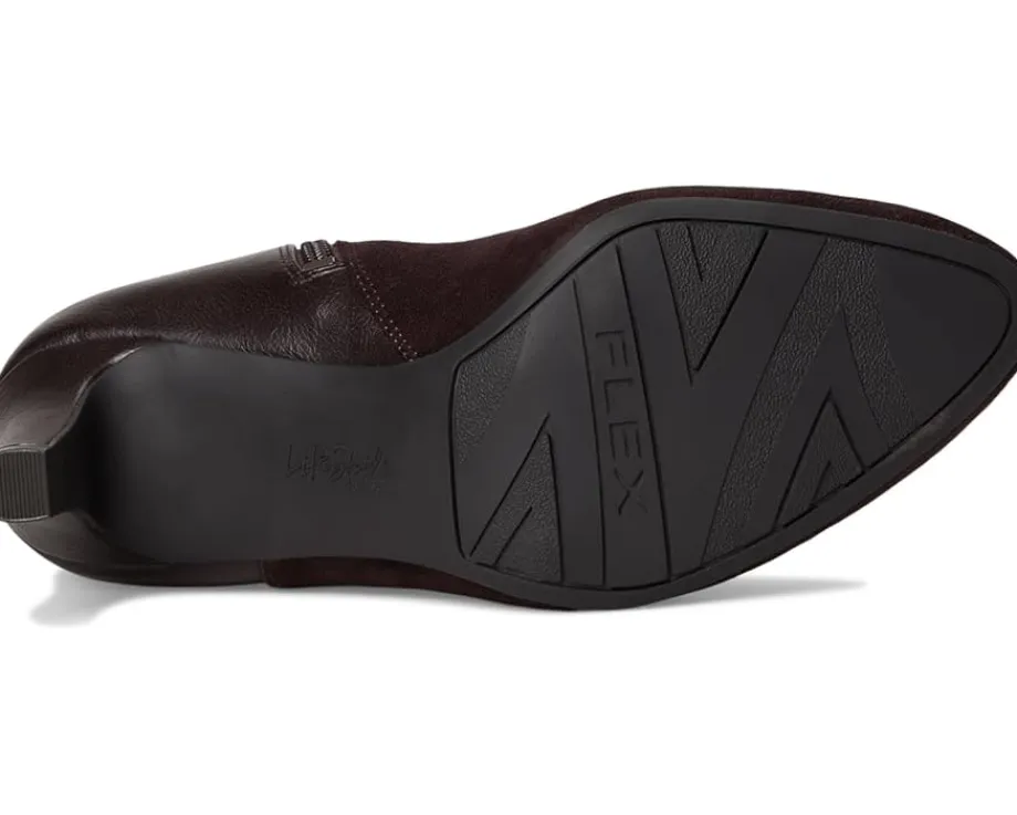 LifeStride Gracie Wide Calf High Heeled Tall Boots Dark Chocolate Wide Calf Discount