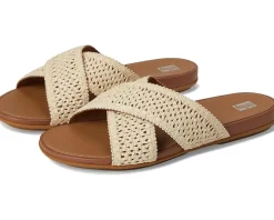 Women FitFlop Gracie Woven Cross Slides