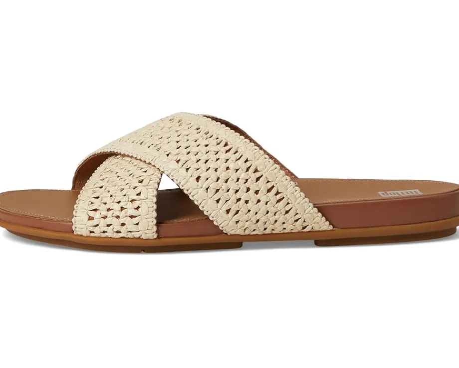 Women FitFlop Gracie Woven Cross Slides