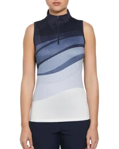 Women Callaway Gradient Wave Sleeveless Top