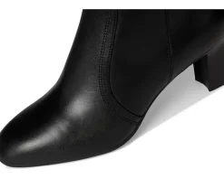 Cole Haan Grand Ambition 2.0 Alainne Booties Black Leather/Black Stack Outlet