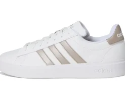 adidas Grand Court 2.0 White/Metallic Silver Discount