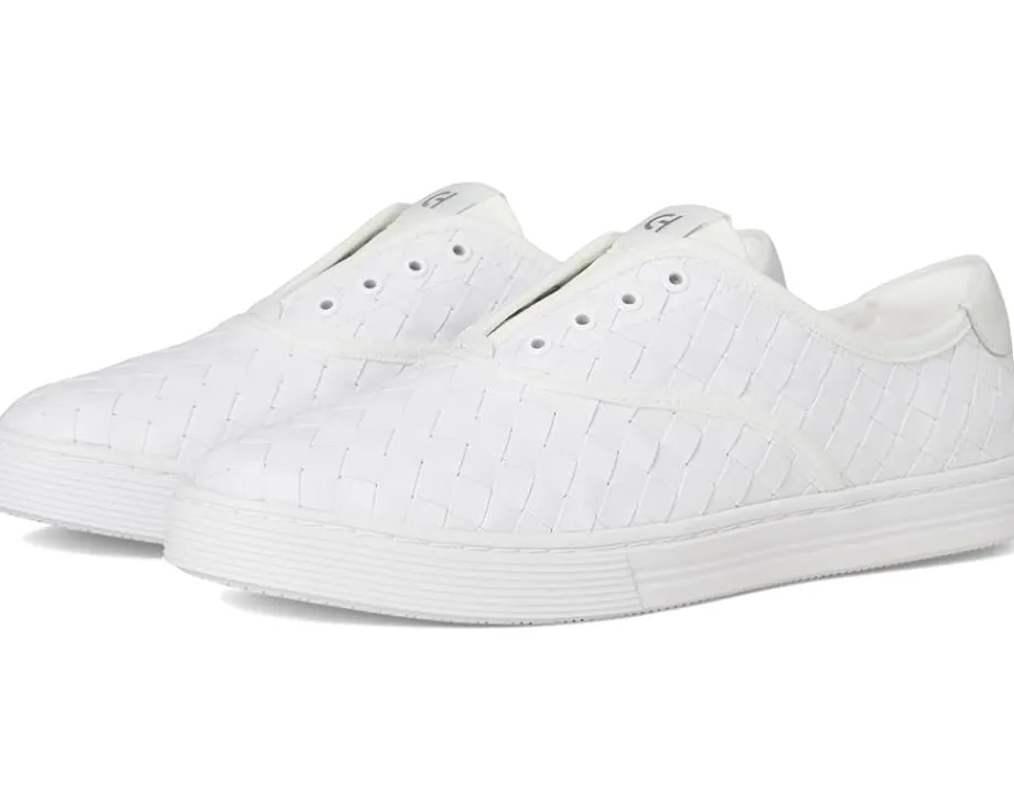 Cole Haan Grandpro Harbor Sneakers White Woven Canvas/Leather/White Sale