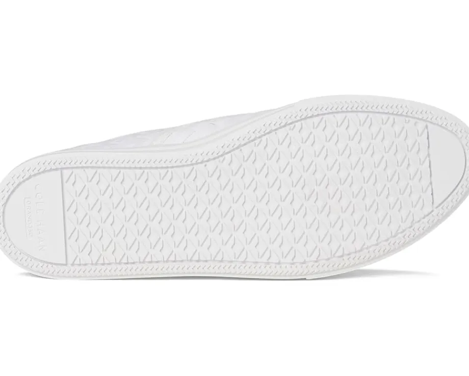 Cole Haan Grandpro Harbor Sneakers White Woven Canvas/Leather/White Sale