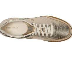 Cole Haan GrandPro Jazlyn Sneakers Soft Gold Leather Outlet
