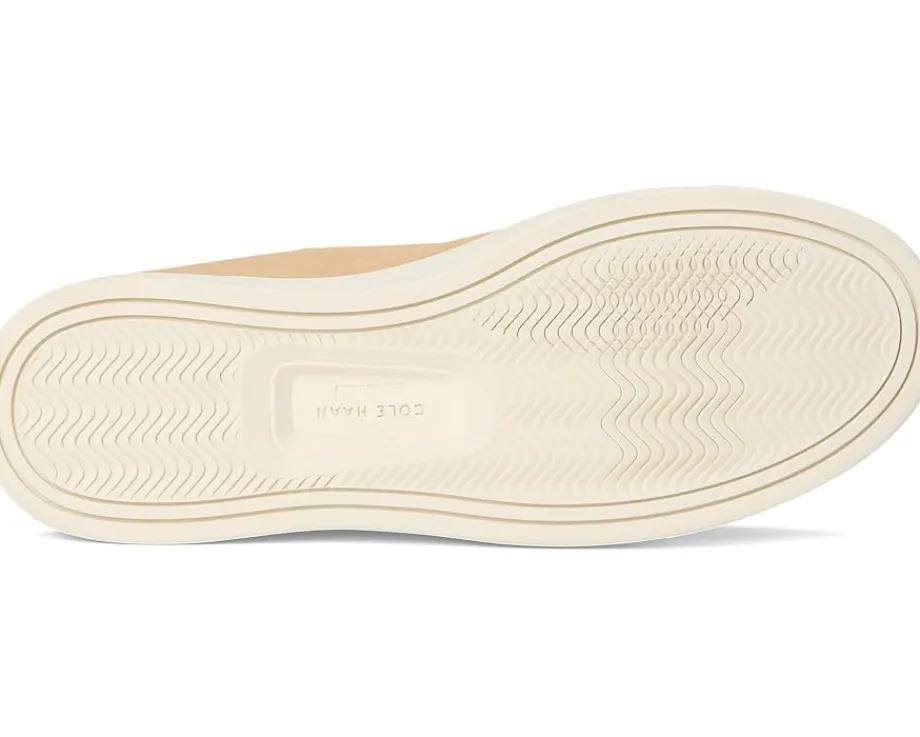 Cole Haan GrandPro Luxe Slip-On Sneakers Tuscan Sand Suede Discount