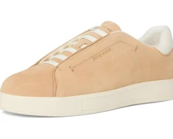 Cole Haan GrandPro Luxe Slip-On Sneakers Tuscan Sand Suede Discount
