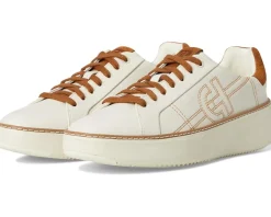 Cole Haan Grandpro Topspin Sneaker Ivroy/Tobacco Suede Online