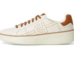 Cole Haan Grandpro Topspin Sneaker Ivroy/Tobacco Suede Online