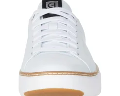 Cole Haan Grandpro Topspin Sneaker Ivory/Black Leather
