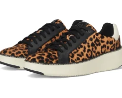 Cole Haan Grandpro Topspin Sneaker Leopard Print Black Outlet