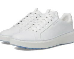 Cole Haan GrandPro Topspin Waterproof Golf Shoes Optic White/Heather/Optic White Sale