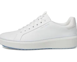 Cole Haan GrandPro Topspin Waterproof Golf Shoes Optic White/Heather/Optic White Sale