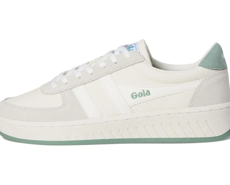Gola Grandslam '88 White/White/Green Mist