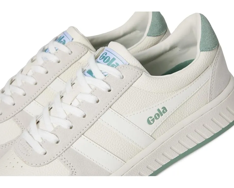 Gola Grandslam '88 White/White/Green Mist