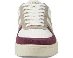 Gola Grandslam Quadrant Off-White/Windsor Wine/Gold/Chalk Pink New